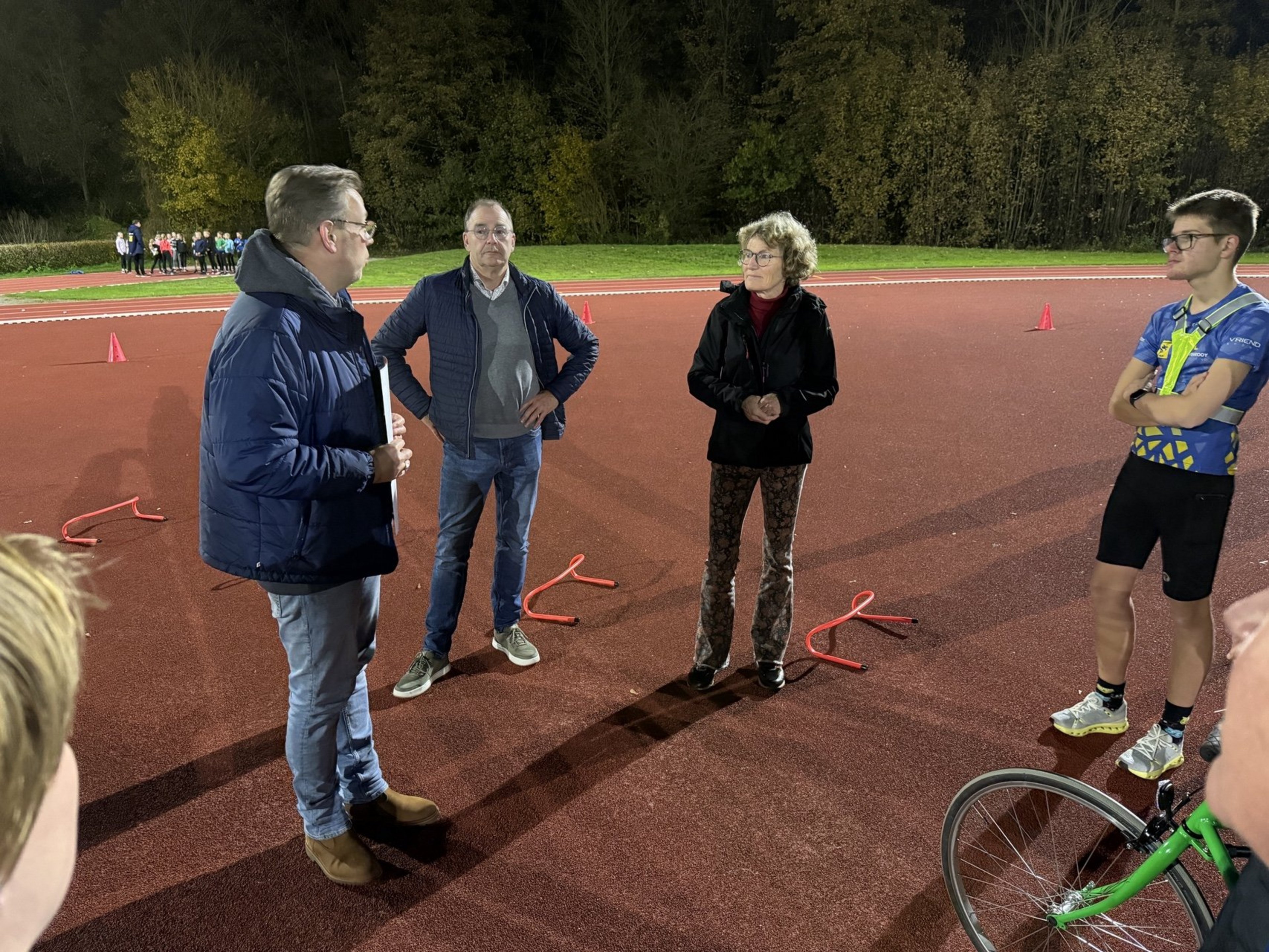 Uitreiking prijs G-sporters AV De sprinter 